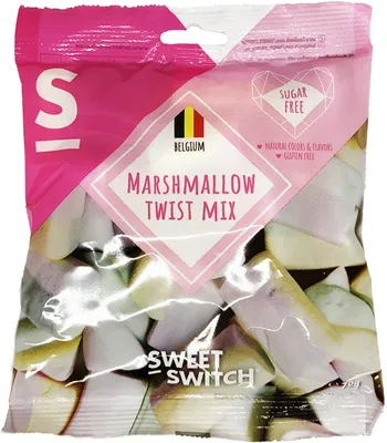 Produktbild von Marshmallows ohne Zuckerzusatz 70g SWEET SWITCH