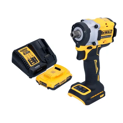Produktbild von DeWalt DCF 922 D1 Akku Schlagschrauber 18 V 406 Nm 1/2" Brushless + 1x Akku 2,0 Ah + Ladegerät