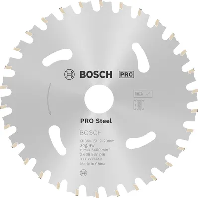 Produktbild von PRO Steel cordless Kreissägeblatt 136 x 1,6 x 20 mm