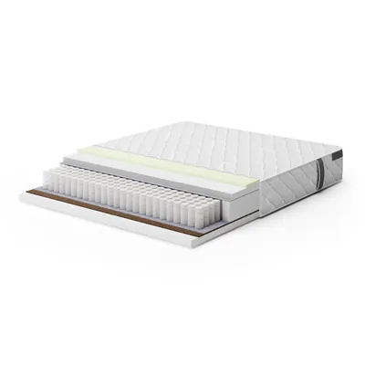 Produktbild von Matratze medizinische 90x200 cm MEDIRO FLEX, Taschenfederkern H3/H4, 7 Zonen, 25 cm Höhe
