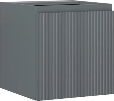 Immagine prodotto di Mexen Rivel mobile da bagno sottolavabo 45 cm, 1 porta, scanalato, grafite opaco - 91A21-04547-1-BF66