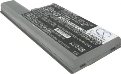 Obrázek produktu pro TECHTEK Baterie do notebooků kompatibilní s [Dell] Latitude D531, Latitude D820, Precision M65 nahrazuje 312-0393, pro 312-0394, pro 312-0401, pro