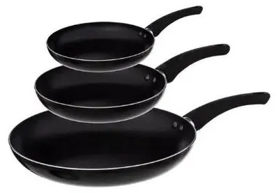 Produktbild von Alpina Bratpfannen-Set 3-teilig 20/24/28 cm antihaft, ohne Induktion