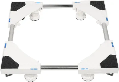Image de WYCTIN Socle multifonctionnel pour machine à laver Socle réglable Charge de l'ours 300 kg Convient pour réfrigérateur, machine à laver, sèche-linge