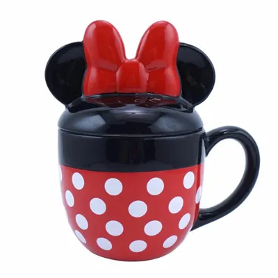 Image de gobelet 3D avec couvercle Minnie Mouse Kö rper 425 ml