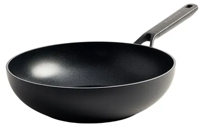 Produktbild von KitchenAid CC003294-001, Rund, Wok-/Bratpfanne, Schwarz, Keramik, 160 °C, Aluminium