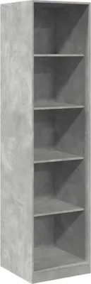 Obrázek produktu pro vidaXL Šatní skříň betonová šedá 50x50x200 cm odvozený dřevěný výrobek