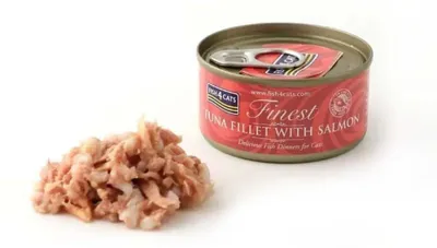 Imagen del producto de FISH4CATS: Filete de atún con salmón - alimento húmedo para gatos - 70g