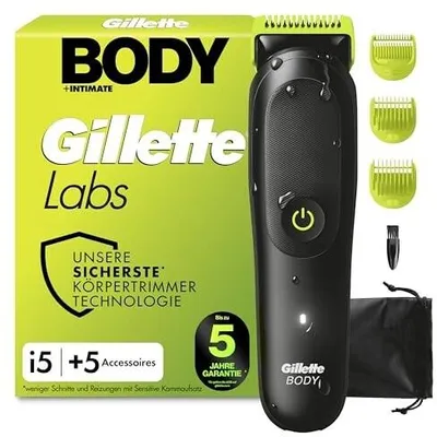 Produktbild von Gillette Labs Body + Intimate Haartrimmer i5 – Körper- & Intimbereich Präzisionstrimmer