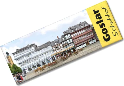 Produktbild von streetline Goslar Schuhhof Panorama Souvenir Magnet