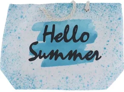 Obrázok produktu pre Strandtasche - Hello Summer - ca. 38 x 14 x 37 cm
