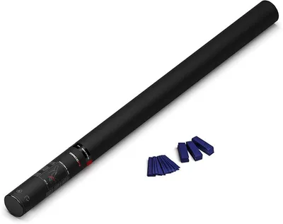 Produktbild von Magic FX Handbetriebene Konfettikanone PRO 80cm - Dunkelblau