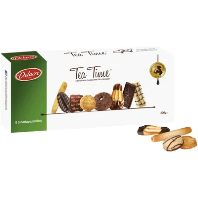 Produktbild von Delacre Tea Time Gebäck 200,0 g