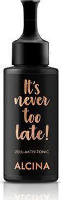 Produktbild von ALCINA It's never too late 50 ml, Gesichtswasser, Frauen, 50 ml, trockene Haut, Verhindert Altersflecken, Anti-Glanz, Anti-Falten, Regenerierend, Flasche
