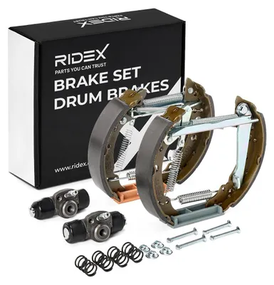 Produktbild von RIDEX Bremsensatz Trommelbremse Hinten für VW GOLF II (19E, 1G1) 3859B0238