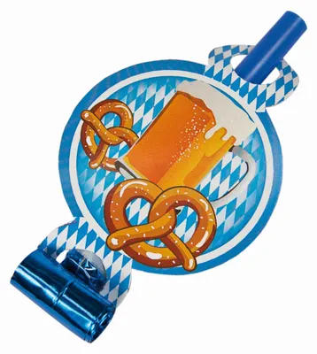 Produktbild von 48 Stück Papier Party Luftrüssel, 13 cm