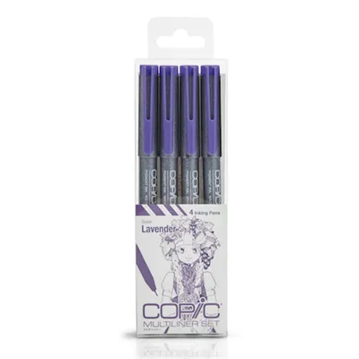 Immagine prodotto di Copic Multiliner lavanda 4 pz.
