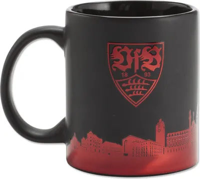 Produktbild von VfB Stuttgart Tasse Metallic Skyline