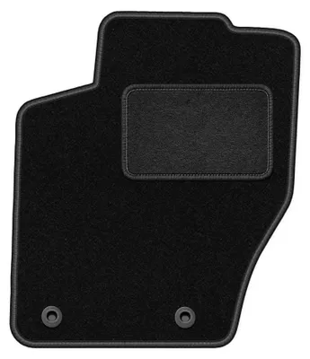 Immagine prodotto di Tappetino guidatore in moquette per Citroen C4 I 2004-2010 (coupé/hatchback) – 1 pezzo, nero, su misura – Wielganizator LUX