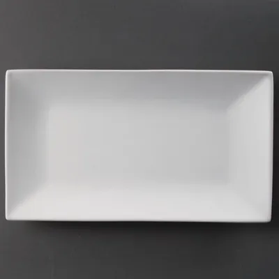 Produktbild von Olympia Whiteware rechteckige Servierteller 31 x 18cm (2 Stück)