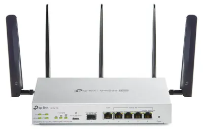 Obrázek produktu pro TP-Link Omada Pro G36W-4G, Wi-Fi 6 (802.11ax), Dvoupásmový (2,4 GHz / 5 GHz), Připojení na síť Ethernet, 4G, Bílá, Stolní router