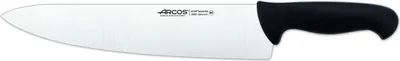 Immagine prodotto di Coltello da chef Arcos colore - Prof 290925 acciaio inox nitrum e mango lama ergonomica in polipropilene nero e lama da 30 cm, vetrina