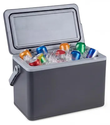 Immagine prodotto di KOMFOTTEU: Borsa termica rigida portatile, con isolamento termico, capacità di 12 litri, adatta per 3 giorni di utilizzo, dotata di un comodo manico e sistema antischizzi