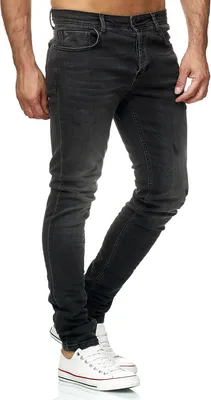Produktbild von Tazzio Herren Jeans Skinny Fit 19534 Anthrazit 34/32