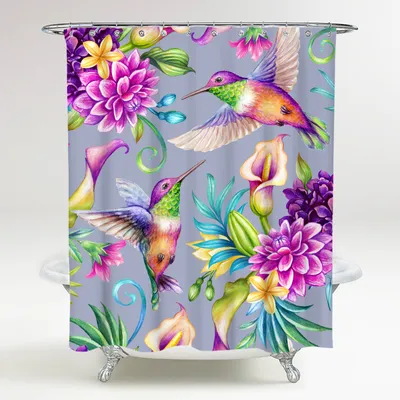 Produktbild von SANILO® Duschvorhang Kolibri 180 x 200 cm