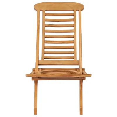 Immagine prodotto di vidaXL Sedia da giardino pieghevole 50x90x69 cm in legno massiccio teak