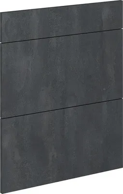 Zdjęcie produktu dla Front kuchenny Vicco R-Line Czarny beton 59.6 x 70.4 cm front meblowy do szafki dolnej z szufladami, Model 42834