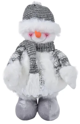 Imagen del producto de Muñecos de muñeco de nieve retráctiles, adornos navideños, juguetes para decorar regalos
