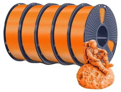 Immagine prodotto di Filamento per stampante 3D, diametro 1,75 mm, elevata resistenza, colore arancione
