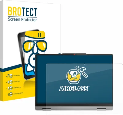 Produktbild von BROTECT Schutzglas für Lenovo IdeaPad 5x 2-in-1 Gen 9 14" Schutzfolie Panzer Folie Glas Display Schutz klar