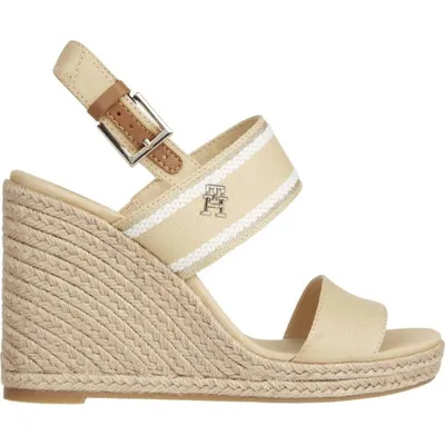 Produktbild von Tommy Hilfiger Damen Klassische Sandalen FW0FW08045 ACR Farbe: Beige Größe: 41