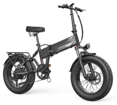 Obrázok produktu pre CF1000 – Elektrické bicykel – Mesto, skladacie – 48V lítiová batéria – 250W bezkomutátorový motor – 50,8 cm kolesá – dojazd 31–60 km – sivá farba