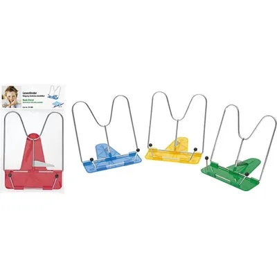 Image de 12x Wedo 211 889 support de lecture/concept plastique couleurs assorties en bonbons