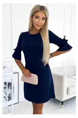 Produktbild von Kleid NUMOCO NEVA 217-8 BLAU Größe: M