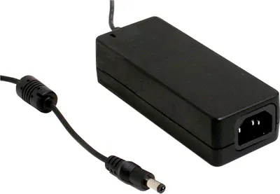 Produktbild von MEANWELL GSM60A24-P1J - AC/DC Tisch-Netzteil - 60W 24V/2,5A medical