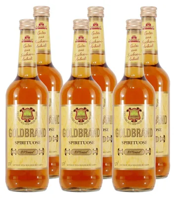 Produktbild von Abtshof Goldbrand Spirituose (6 x 0,7L)