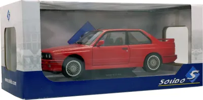 Produktbild von Solido Modellauto Maßstab 1:18 BMW M3 rot 1986 S1801502