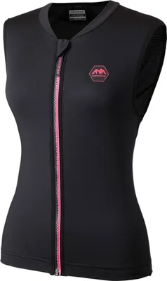 Produktbild von Icetools Damen Rückenprotektor LITE VEST LADY 19, Größe:S, Farben:black/coral