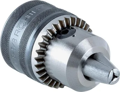 Produktbild von Röhm Zahnkranz-Bohrfutter PRIMA-Mat, Größe 16MT, Aufnahme M18x2,5, mit Exzenter - 1196033