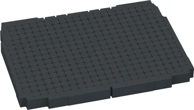 Produktbild von STIER Würfelpolster aus PE-Hartschaum, 25 mm Raster, Würfelschaum für Systainer Modelle, Schaumstoffeinlage Würfelraster, sicherer Transport von Werkzeug, Schaumstoff für Koffer, Hartschaumstoff