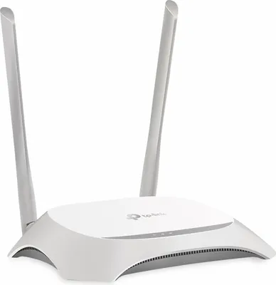 Image de TP-LINK Routeur sans fil TP-Link TL-WR840N Fast Ethernet Monobande (2.4 GHz) Gris, Blanc