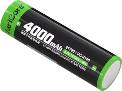 Immagine prodotto di Batteria VariCore 21700 agli ioni di litio 3,7V 4000mAh VC-2140