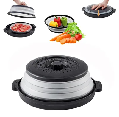 Obrázek produktu pro Skládací mikrovlnný poklop 27 cm pro uchování čerstvosti