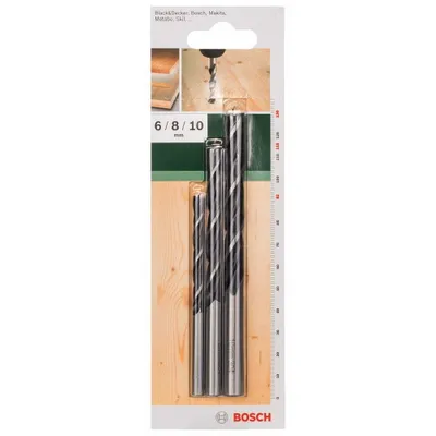 Image de Jeu de forets pour bois BOSCH 3 pièces