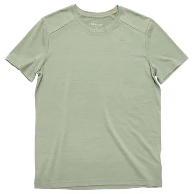 Produktbild von Devold Premium Tee Man Merino-Funktionsshirt atmungsaktiv geruchsabweisend grau XL für Wandertouren