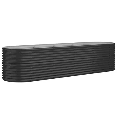 Produktbild von Hochbeet Verzinkter Stahl 296x80x68 cm Anthrazit